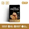 Just Move Vegan & Organic Plant-Based Protein Powder (US-Sold) - Salted Caramel, 20g Protein, Fitness Fuel, Clean Organic Mix, Energy Boost, Keto, Low Carb, Dairy-Free, Non-GMO, 18-Month Shelf Life, Balanced Nutritional Supplement