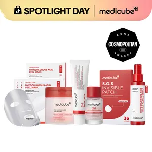 [NEW] [medicube] Ghost My Stressed Skin Set for Acne Prone, Troubled, Breakout-Prone Skin, | Exfoliating, Calming, Soothing, Comforting, Barrier Support, Tone & Texture Care | Korean Skincare, K-Beauty