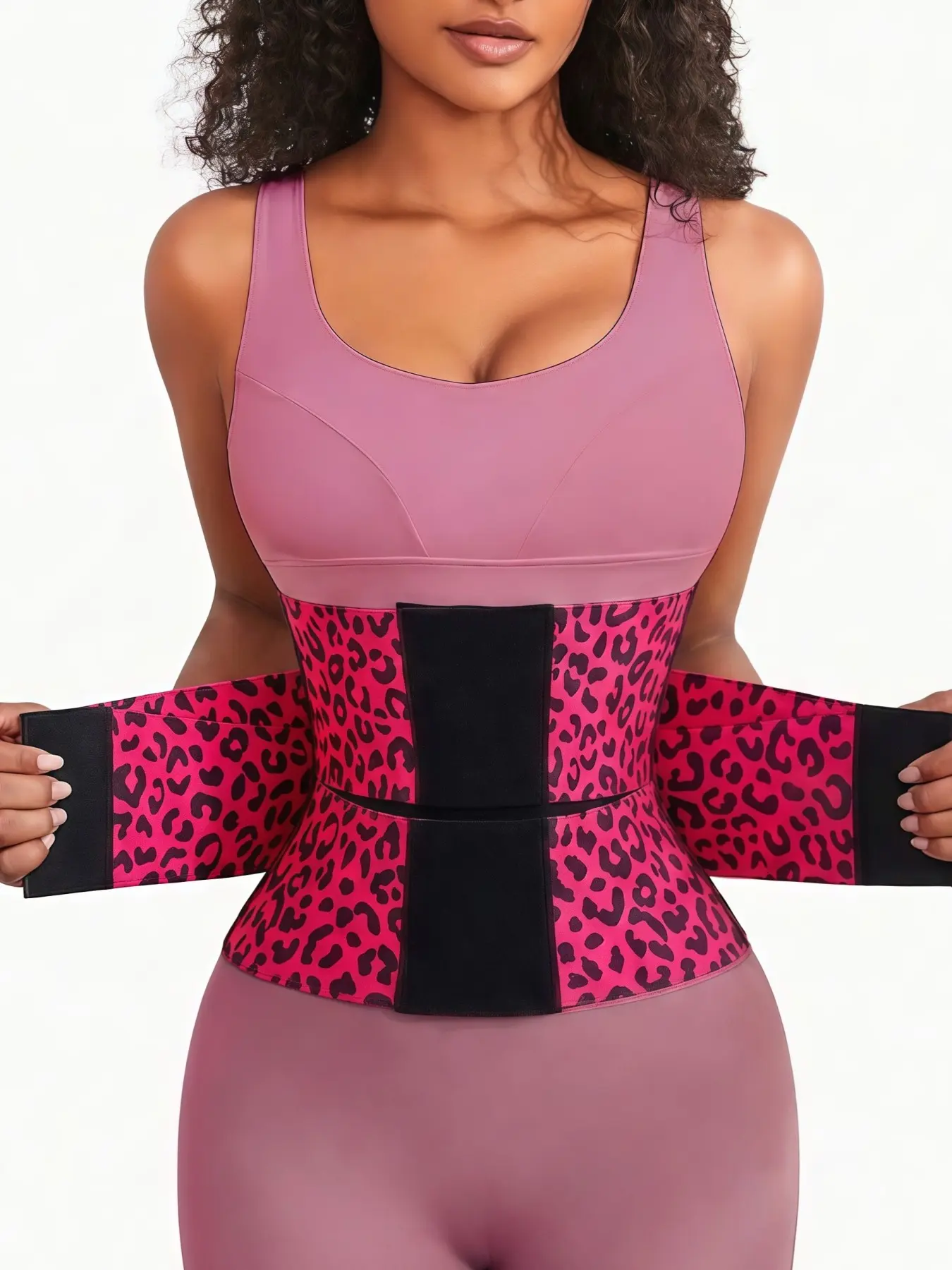 Luxe Curve Women's Sports Fitness Waist Trainer Belt, Compression Faja, Waist Trimmer Corset, Sweat Comfortable Waist Cincher, High Waist Shapewear Belts, Suitable for Daily Wear, Workout Waistband, Sweat Wicking Waist