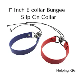 E-Collar Bungee Strap – 1" BioThane® Replacement Collar for Dogtra, Garmin & E-Collar Technologies, Waterproof & Handmade in USA