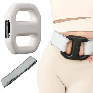 New generation fascia massage ring with belt, USB-C charging, 4 vibration modes, 3 strength levels, ergonomic and comfortable grip, ideal for waist, neck and leg use. Perfect for gym, office or home, great Christmas gift. fascial