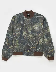 LIRA Woods Mens Camo Bomber Jacket