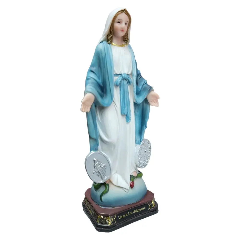 Virgen La Milagrosa 8" Inches Tall 20061-8 Mother Mary Estatua Brand New Religious Decor Religious art image, home decor, wall decor, church events, gifts
