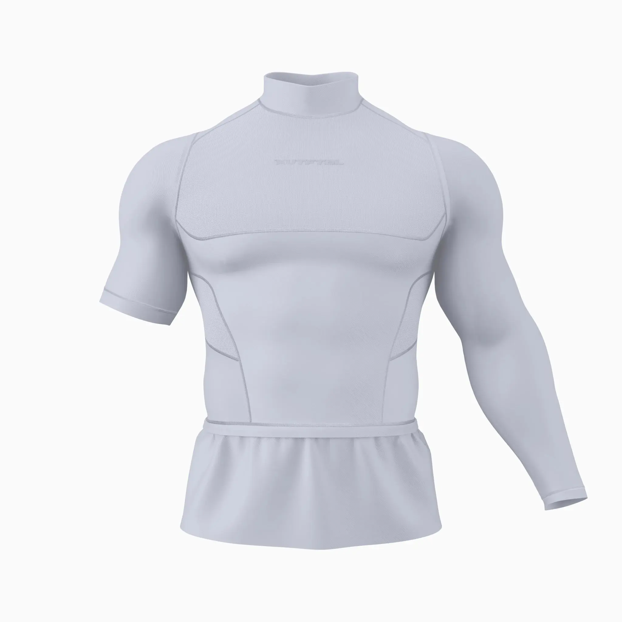 Left Arm Long Turtleneck Compression+ Shirt