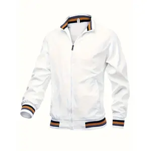 [Classic Vintage Bomber Jacket] Vintage Stand Collar Bomber Jacket - Men's Classic Design proof Sports Jacket For Outdoor