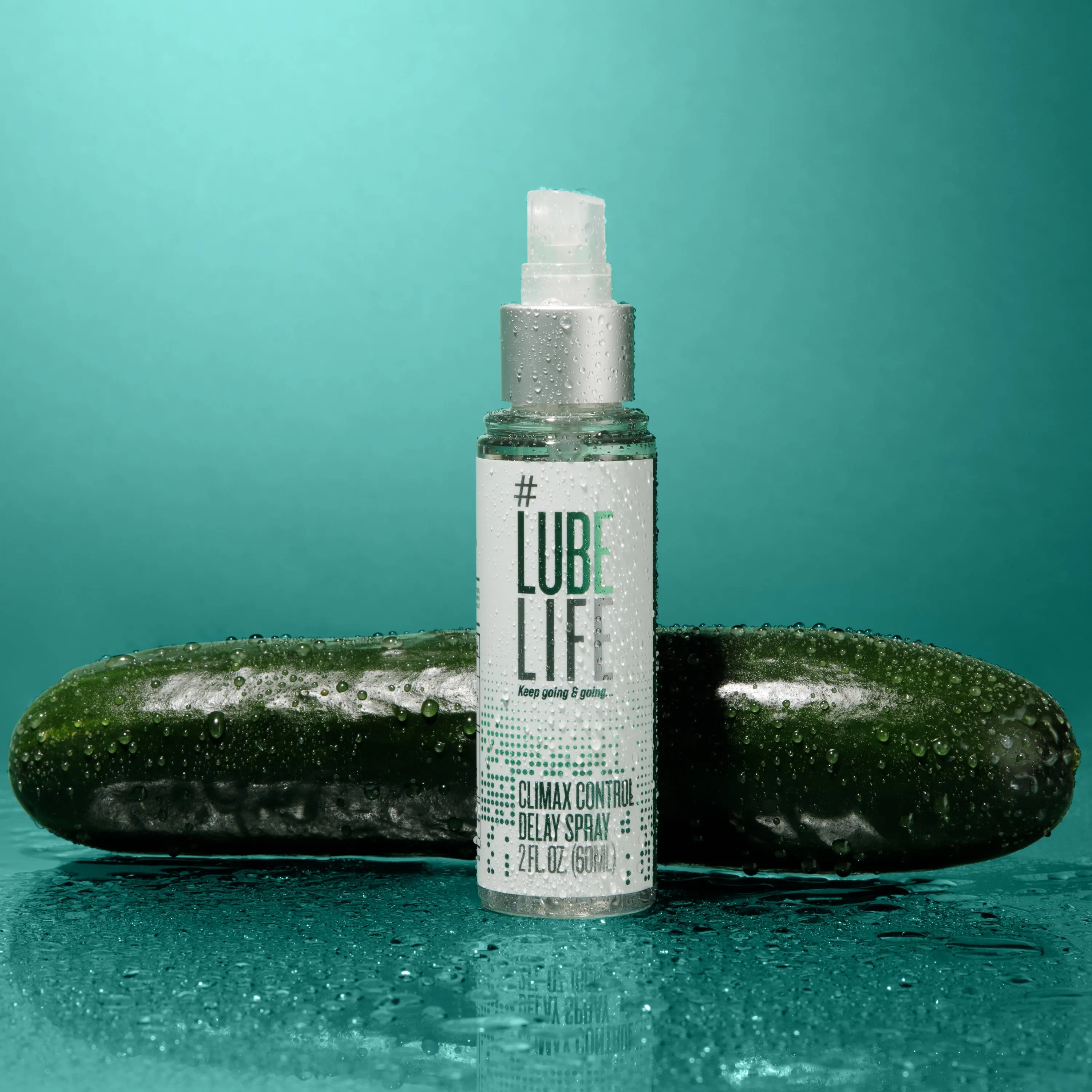 LubeLife - Endurance Care Personal Spray for Men — Benzocaine Formula (2 oz)