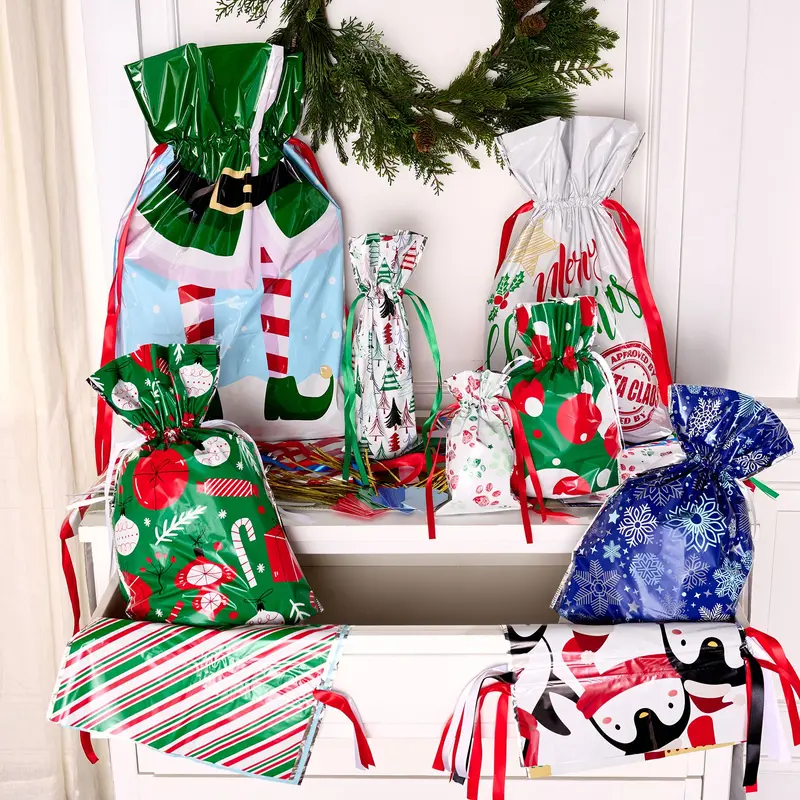 Kringle Express 50-piece Gift Bag & Tags Set