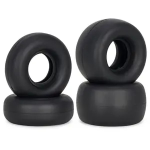 4Pcs Rubber Tyres Wheel Tires With Silencing Sponge for Tamiya Frog Sand Scorcher Grasshopper Hornet 1/10 Buggy Car Upgrade
