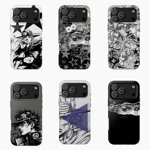 Jojo's Bizarre Adventure Phone Case, JJBA Fan Merch, Phantom Blood, Gift For Anime Manga Lovers, Case For iPhone 16 15 14 13 12 11 and Samsung S25 24 23 22 21
