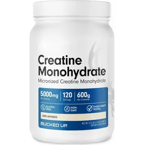 Pure Micronized Creatine Monohydrate for Women and Men - Easy to Mix and Unflavored