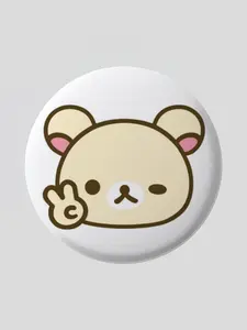 Cute Cartoon Anime Round Pins, Unique Plastic DIY Buttons, Creative Holiday Accessories, Unisex Fashion Badges, Perfect Gift Idea