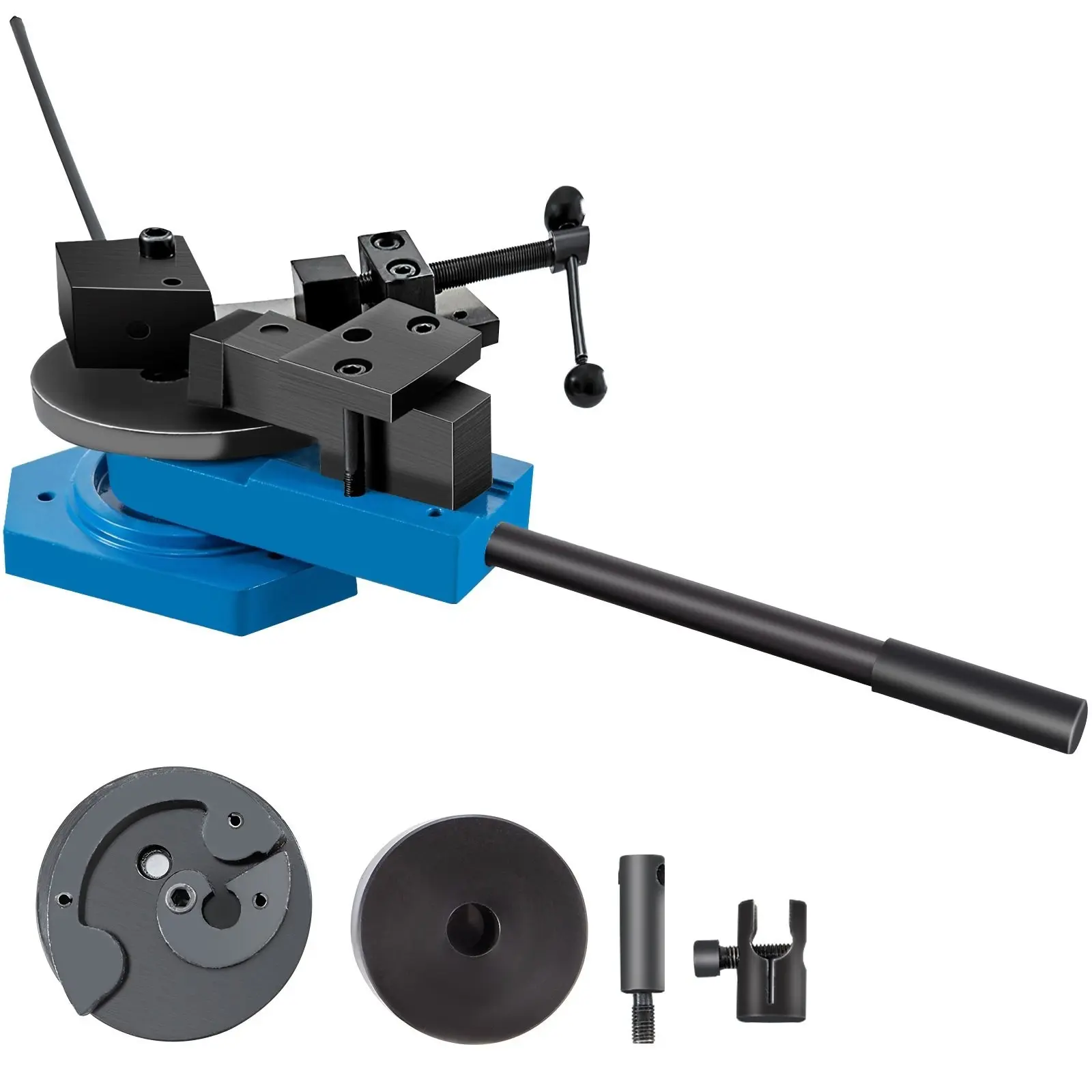 SBG-40 Metal Scroll Bender With High-Hardened Steel Construction, Adjustable Scroll Radius And Angle Bending, Universal Metal Rod Bender For Steel, Brass, Copper, And Aluminum, Durable Fabrication Tool For Sheet Metal And Tubing