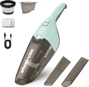 Shop-Vac Cordless Handheld Vacuum for Car & Home, Wet/Dry Portable Cleaner