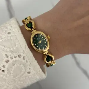 Watch Dark Green Natural Stone