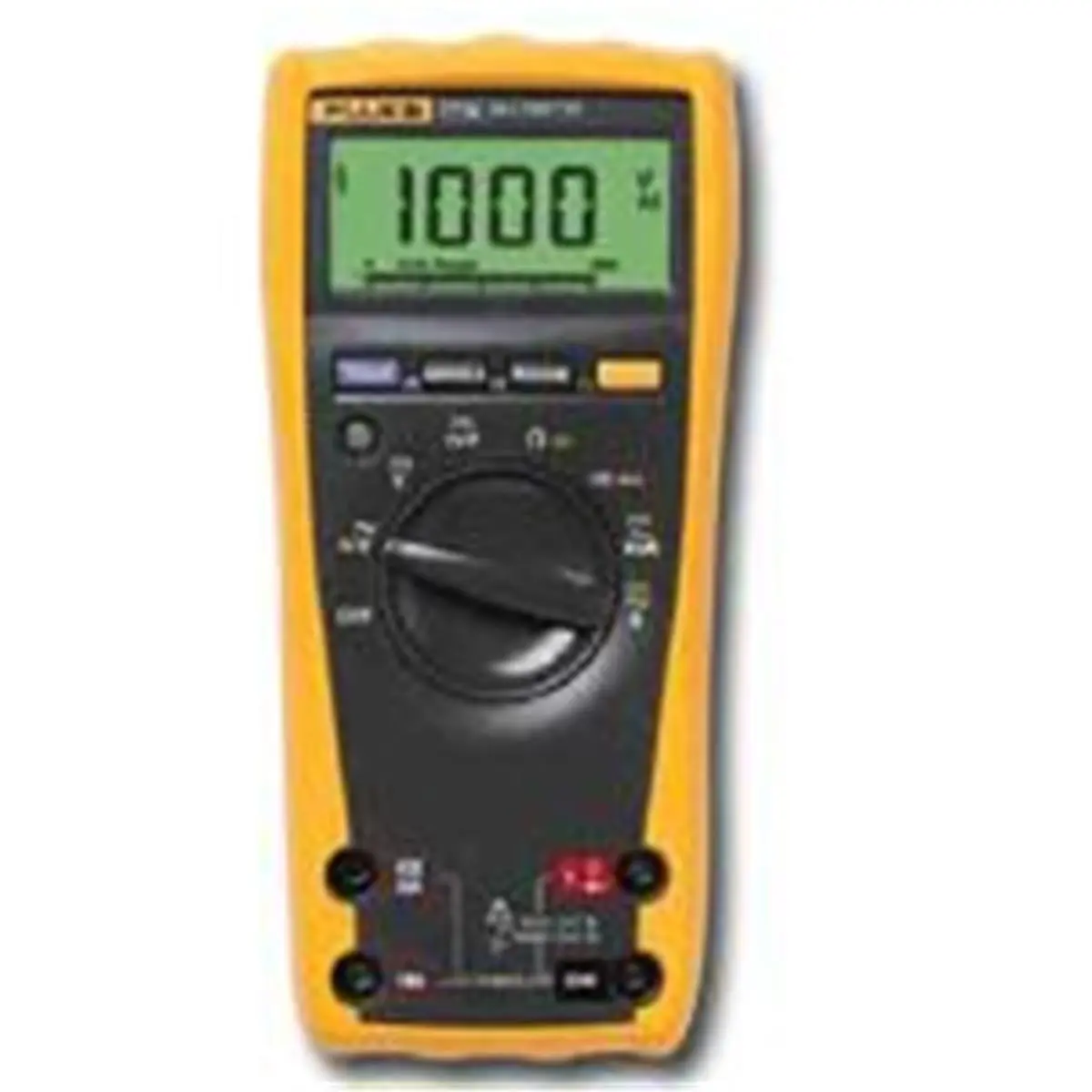 FLUKE FLU77-4 Digital Multimeter - Portable CSA Approved Automotive Diagnostic Tool with Test Leads Battery, Backlight, Continuity and Resistance Testing for Wide-Range Voltage Checks