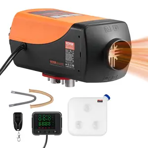 VEVOR Diesel Air Heater, TikTokShopBlackFriday, 8 kW DC12-24V, Fast Heating Diesel Parking Heater with Remote Control and Color Digital Display, 10L Fuel Tank, Low Noise, Voice Announcement, for RV, Truck, Boat and Trailer