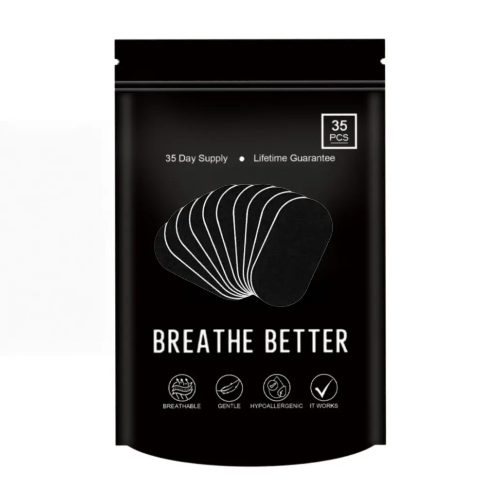 Unisex Breathable Sports Mouth Tape - 30/35 Count Upgraded Packaging, Gentle, Comfortable, Enhanced Viscosity Sports & Outdoor Accessory, Lip Covering, Stretch Fit, Healthcare for Nighttime Snoring Help, Mouth Tape For Snoring, Breathable Mouth Tape