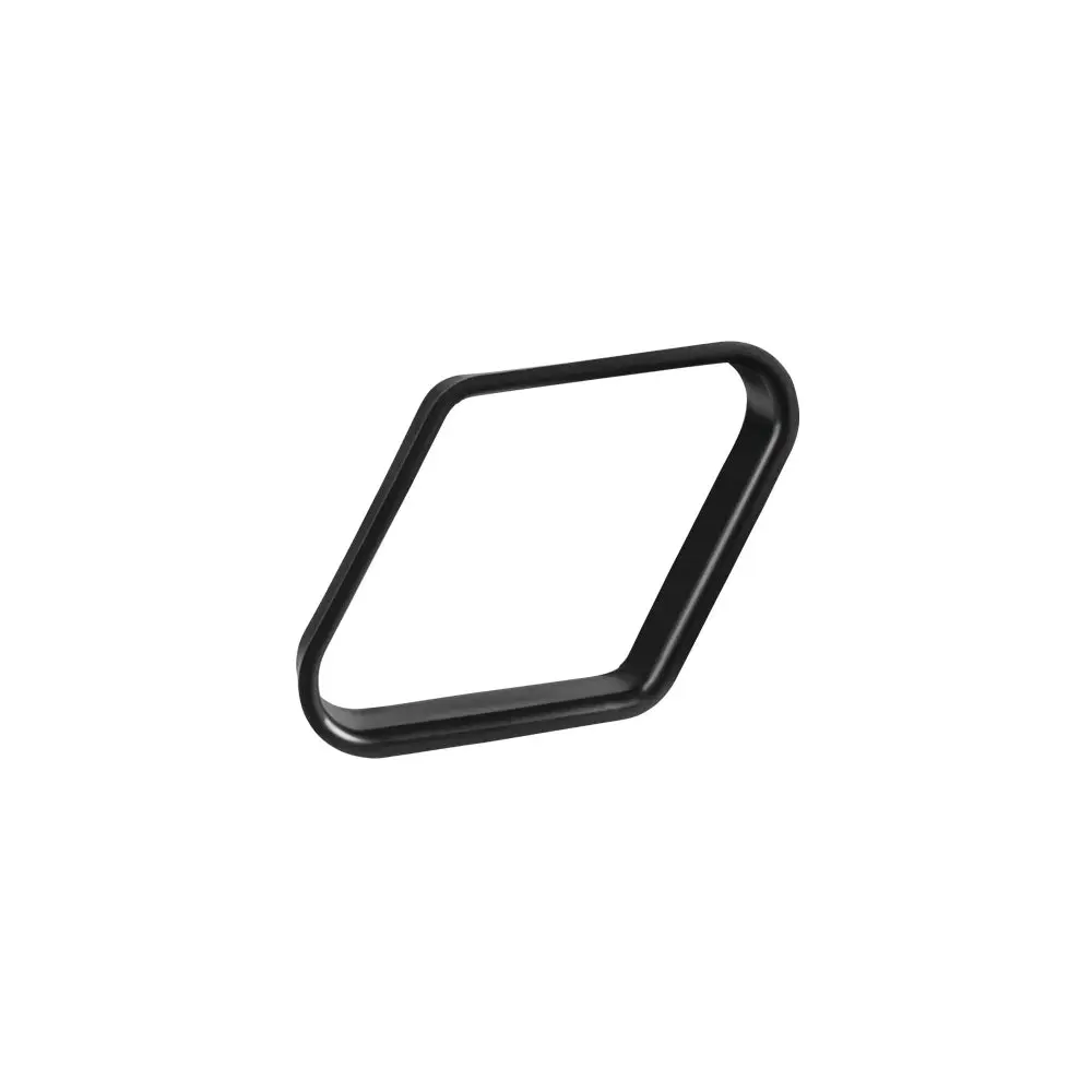 Black Plastic 9-Ball Rack, Diamond-Shaped Ball Holder and Organizer for Billiards and Snooker Tables, Durable Pool Game Accessory, Balls