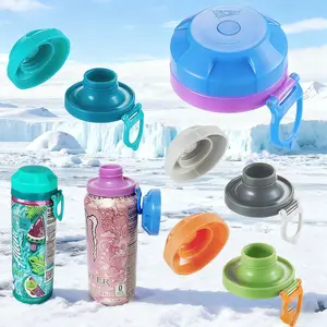 Summervibes New Upgraded 4 Pack Magnetic Soda Can Lids – Reusable Drink Covers, BPA Free, Helps Keep Drinks Protected from Dust & Bugs, Perfect for BBQ, Beach & Party