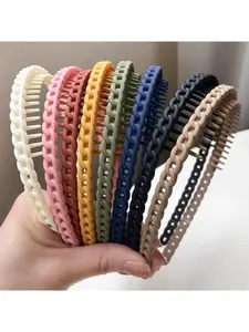 Special anti slip toothed headband for face washing, summer women's new high-end pressure hair headband, hair clip headband, hair accessory