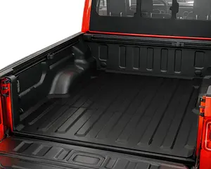 【Yzona】Truck Bed Mat for 2020 2021 2022 2023 2024 2025 2026 Jeep Gladiator JT 5FT Short Bed (60 in), Custom Fit TPE Bed Liner, Heavy Duty All Weather Protection Pickup Liner, Durable Easy to Clean