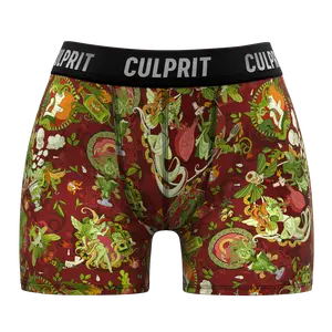 Absinthe Minded LadyBoxer for Women – Mid-High Rise, Classic Comfort & Whimsical Womenswear Design