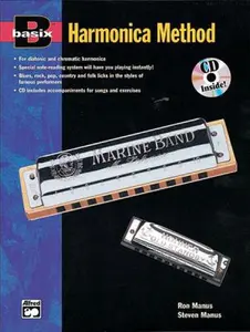 USED-Basix Harmonica Method: Book & Enhanced CD [With CD] by Manus, Steven (Paperback)