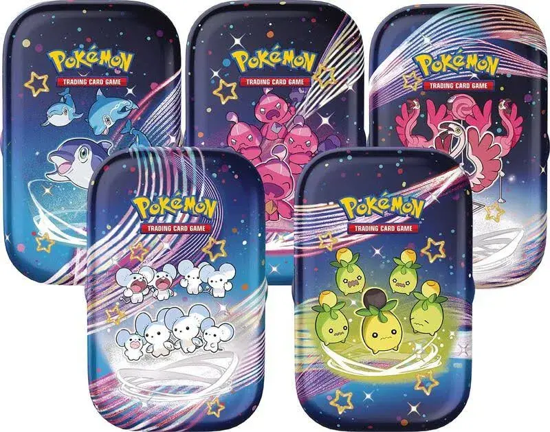 Pokemon TCG [ENG] Scarlet & Violet Paldean Fates mini tins Collectible Trading Cards Collectible Trading Cards