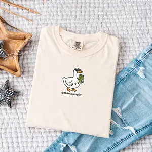 Comfort Colors® Goose Bumpin' Pregnancy T-shirt, Pregnancy Announcement Tee, Baby Reveal Shirt, Expecting Mom Sweatshirt, Mother's Day Gift