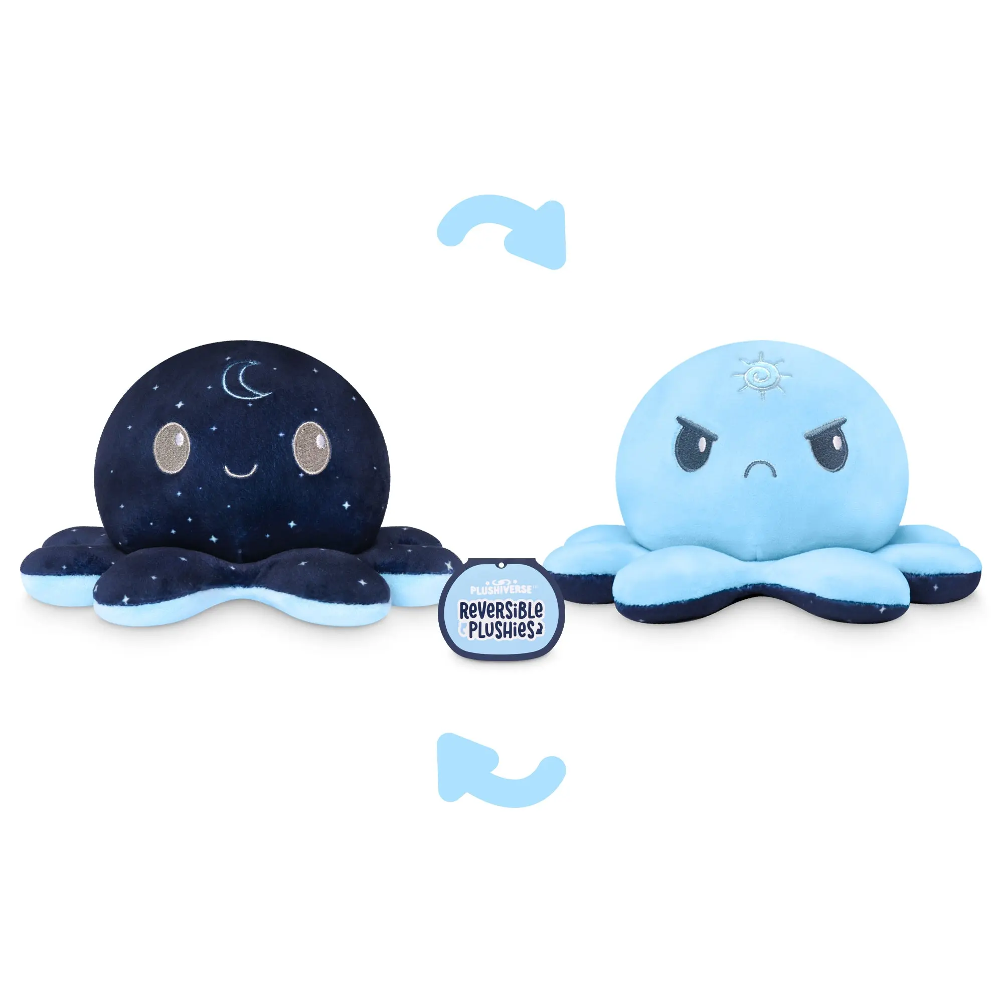 Plushiverse Night and Day Octopus 4" Reversible Plushie Cute Stuffed Animal Stuffed Plushiverse Night and Day Octopus 4" Reversible Plushie Cute Stuffed Animal Stuffed