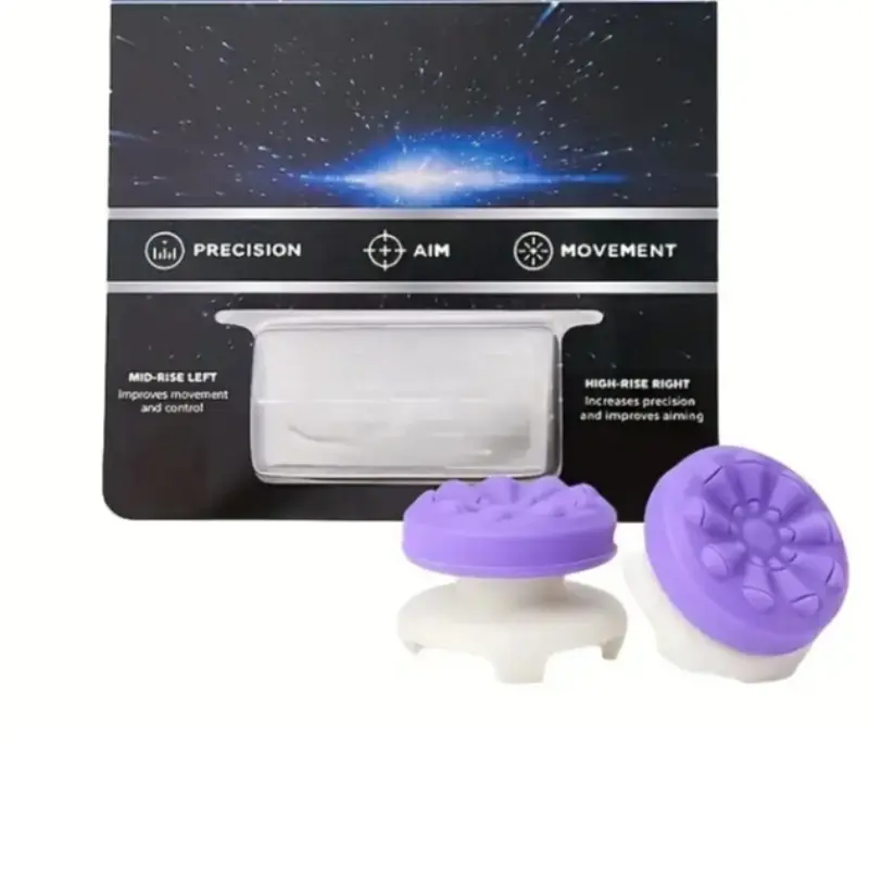 New Ps4 Ps5 Controller Grip Enhancer, Anti-Slip Silicone Joystick Cap, Fps Gaming Handle Button Cover, Protective High-Height Design, Controller Accessories, Thumbstick Grips, Console Controller Accessories, Game Console Accessories