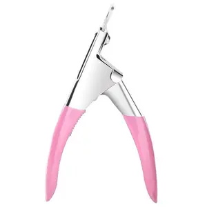 Professional Nail Art Clipper with Special Type U Word False Tips for Home and Salon Manicures Nail Art Tool
