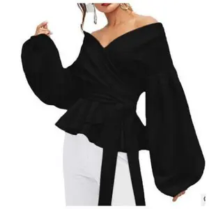 Sexy Women's Bowknot Shirt