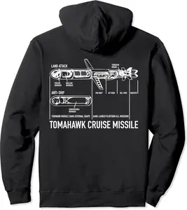 Tomahawk Cruise Missile Blueprint Infographic Gift Pullover Hoodie - Yoandymira Shop 35B08WBMYT8S