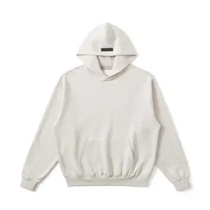 Essentials Pullover Hoodie - Stretch Limo Light Gray OVER SIZE Casual Style Comfortable & Stylish for Everyday Wear Trendy Streetwear Top【tiktok shop deals】#gifts for him#clearance deals today#streetwear