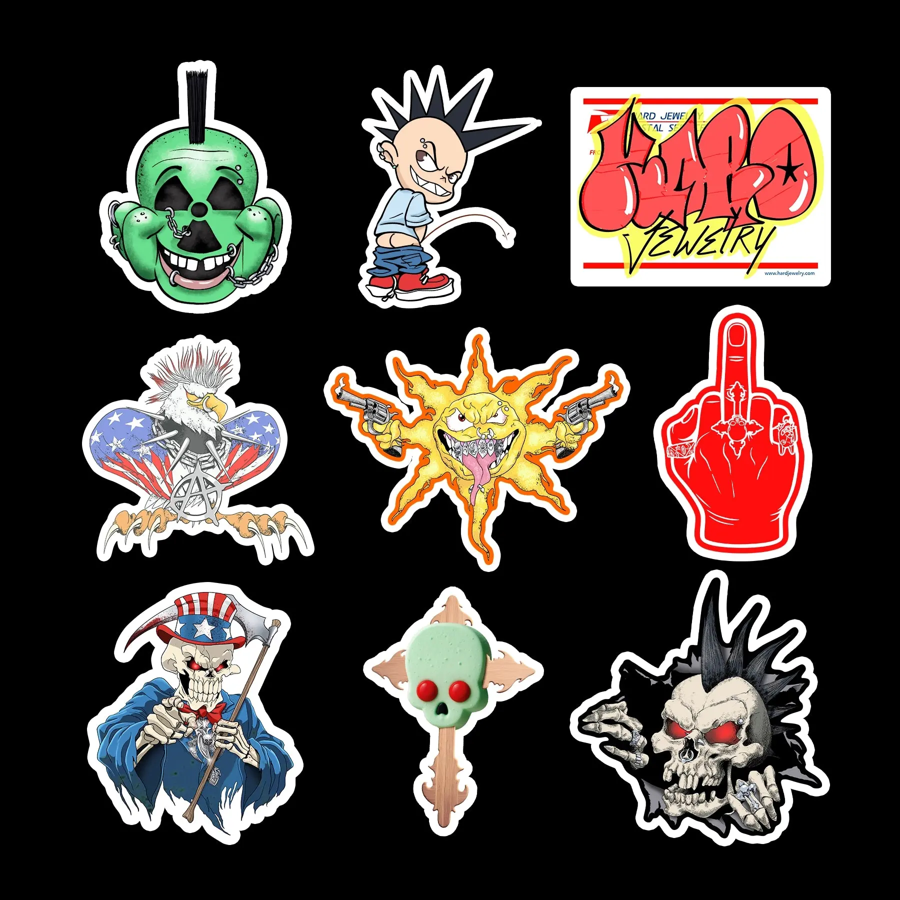 9 YEAR STICKER PACK