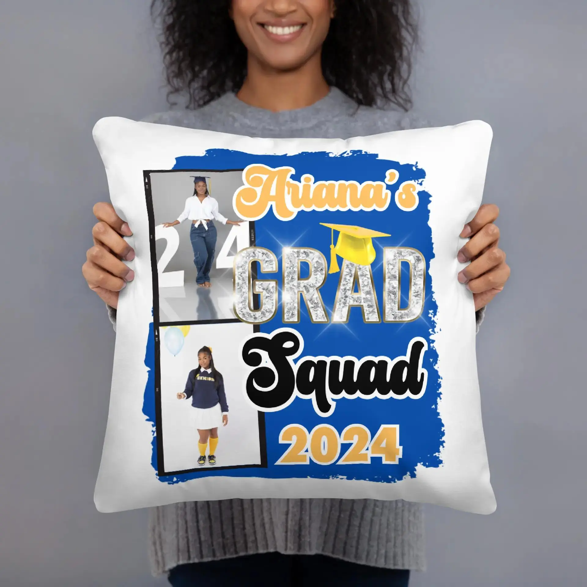16x16  Pillows | Personalized Photo, Logo & Text