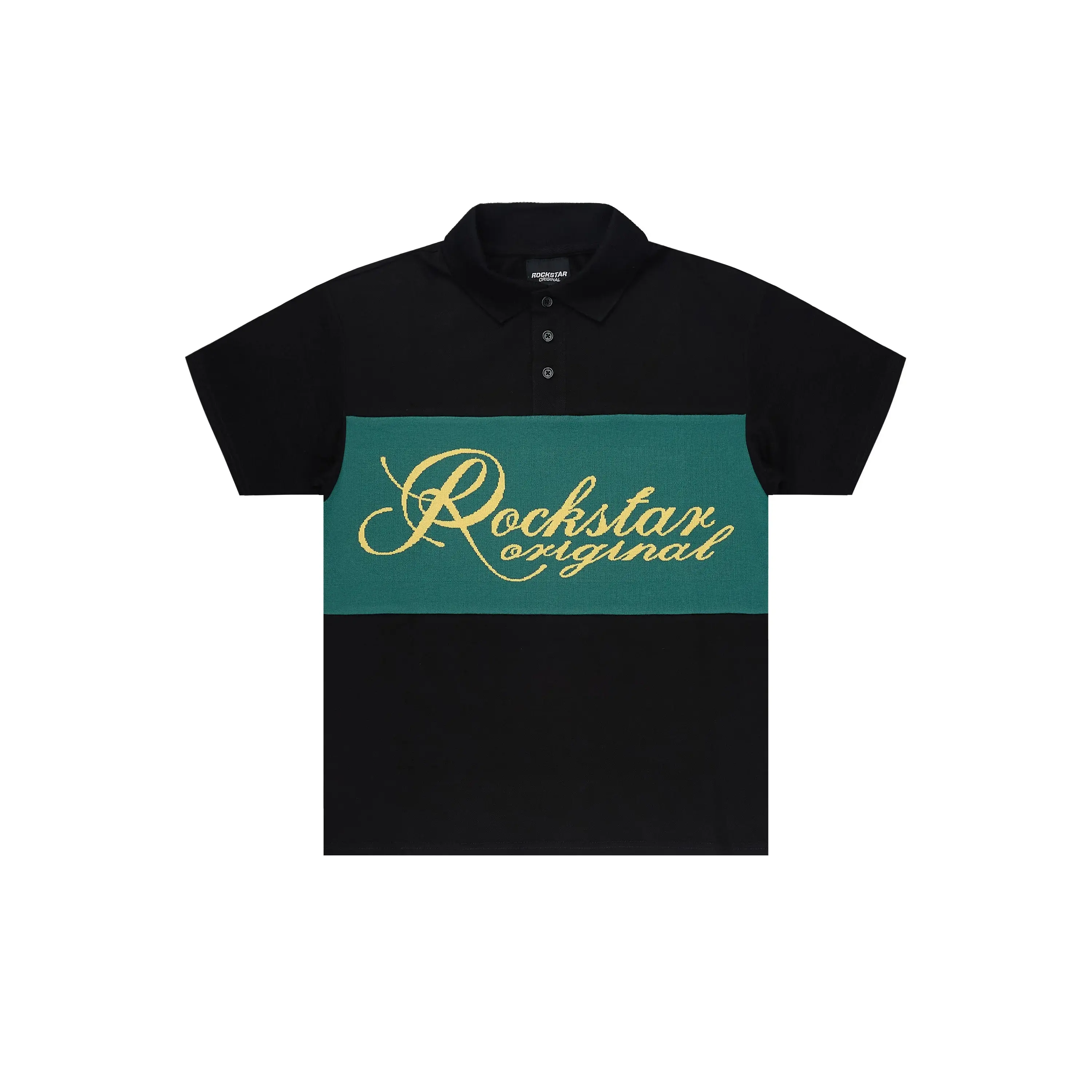 Elad Black Polo Shirt