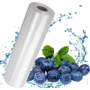 Storage Bags, 12" X 16" Plastic Produce Bag, Clear Plastic Bag for , Fruit, Vegetable, Refrigerator Storage, Kitchen,350 Bags/Roll (1 Rolls)