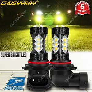 Yellow 9145 9140 LED Fog Light Bulb for Toyota Tacoma 2005-2011 Tundra 2007 2008 2009 2010 2011 2012 2013