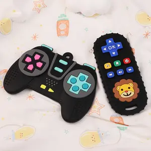 Two-Piece Lion-Shaped Baby Teething Toys, Sensory Teether, Realistic Silicone Teethers, Teething Relief Set, Safe Food-Grade Silicone, Perfect Gift for Teething Babies