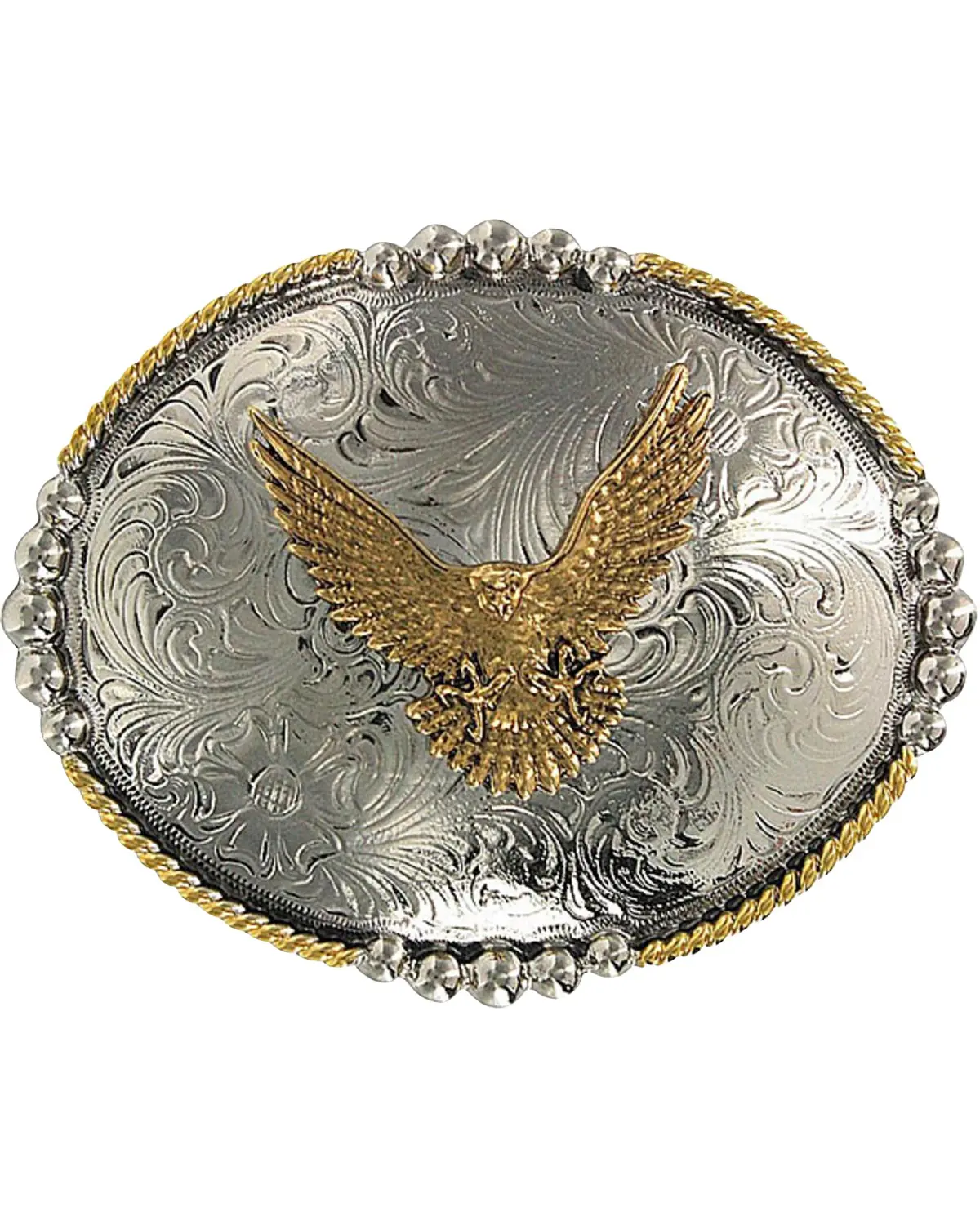 Cody James Men's Men'S Oval Eagle Belt Buckle - 521 Cody James Men's Men'S Oval Eagle Belt Buckle - 521