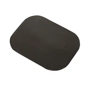 Dycem  10 x 14 in. Non-Slip Rectangular Pad, Black, Anti-Slip Grip, Rectangular Shape, Reusable Mat