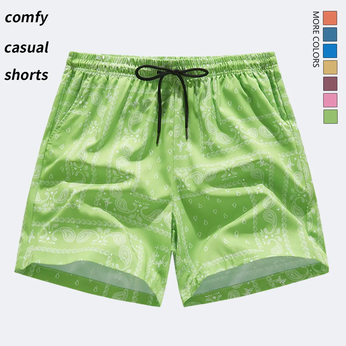 Men's casual shorts, breathable and comfortable. Men's shorts, suitable for daily wear, casual sports, and vacation travel. Men's sport and casual shorts for leisure, summer clothing. Summer outfit. Gift for him.