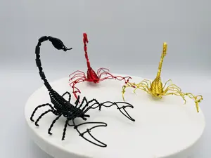 Scorpion wire sculpture Scorpion wire sculpture