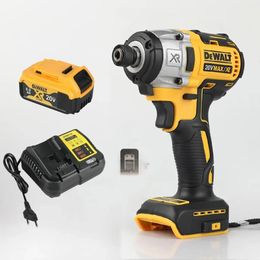 Dewalt DCF887 Brushless Power Drill, 205Nm Torque Cordless Tool for Drilling/Screwing Wood/Metal, Compatible with Dewalt 20V Battery