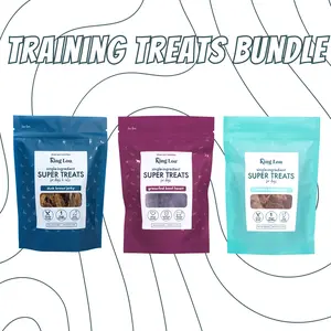 NEW Training Treats Bundle 3 Pack, 100% USA, Human-Grade Single Ingredient Treats for Dogs and Cats