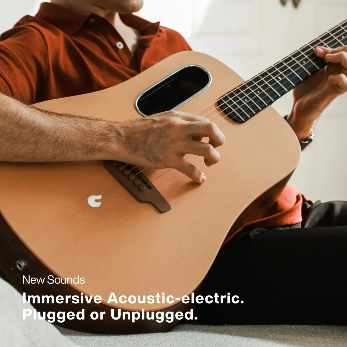 LAVA ME 4 Spruce Smart Guitar with Guitar Tutorials, Musical Instrument for Hobbies & Stringed Instrument Enthusiasts