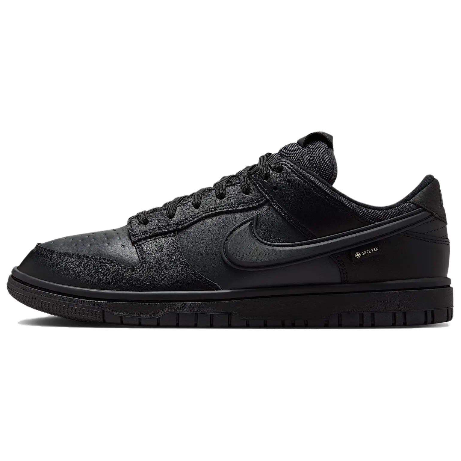 Nike Dunk Waterproof Low Top Skateboard Shoes Men's Black Trendy HQ2053-001