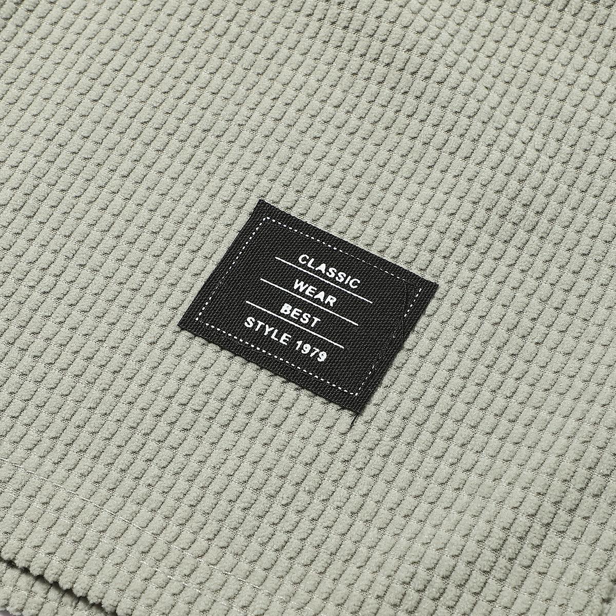 Pack of 4 corduroy shorts, solid color, men’s casual shorts with side pockets and a drawstring elastic waistband, suitable for everyday wear and vacations, beige, men’s shorts